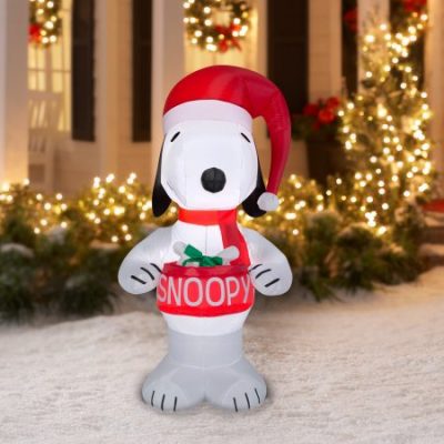 Walmart – Airblown Inflatable-Snoopy Holding Bowl 5ft tall by Gemmy Industries Only $18.38 (Reg $28.88) + Free Store Pickup