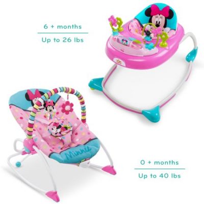 Walmart – Disney Minnie Walker And Rocker Bundle Only $60.00 (Reg $87.75) + Free 2-Day Shipping