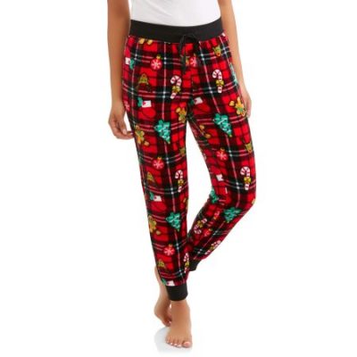 Walmart – No Boundaries Juniors’ Christmas Holiday Super Soft Fuzzy Fleece Lounge Pants Only $4.00 (Reg $12.88) + Free Store Pickup