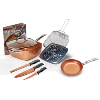 Walmart – Copper Chef 9pc Pan Set Only $59.00 (Reg $129.00) + Free 2-Day Shipping