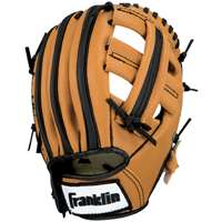 Walmart – Franklin Sports 9-1/2″ Black and Tan PVC Right-Handed Thrower Baseball Glove with Ball Only $12.40 (Reg $24.99) + Free Store Pickup