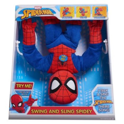 Walmart – Marvel Swing & Sling 16″ Plush Spiderman Only $21.99 (Reg $39.99) + Free Store Pickup