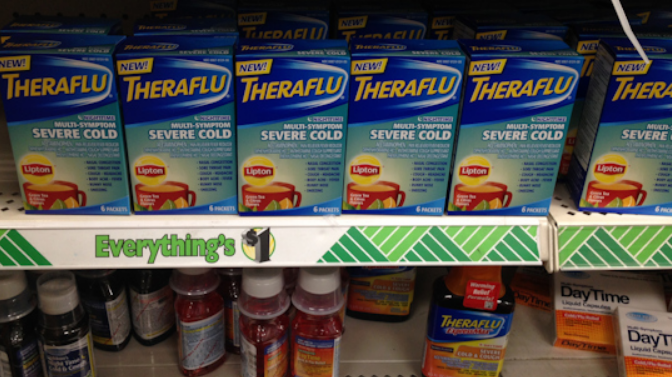 TheraFlu 6 ct. or 8.3 oz FREE At Dollar Tree w/Printable Coupon – Print It Now!