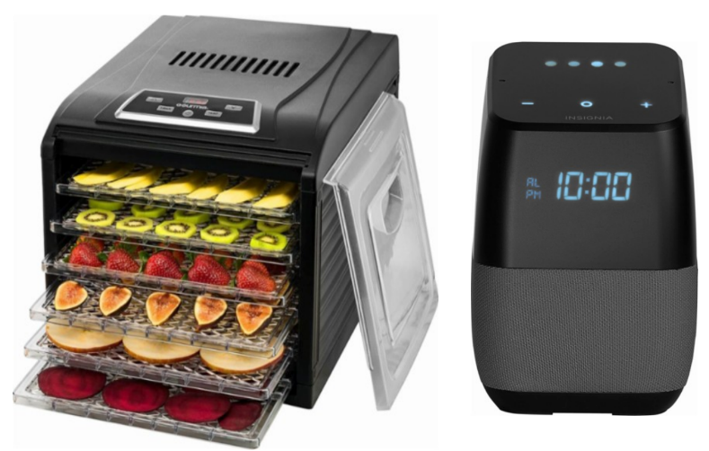 Gourmia 6-Tray Food Dehydrator Only $59.99 + FREE Bluetooth Speaker w/ Google Assistant $60 Value + Free Shipping!