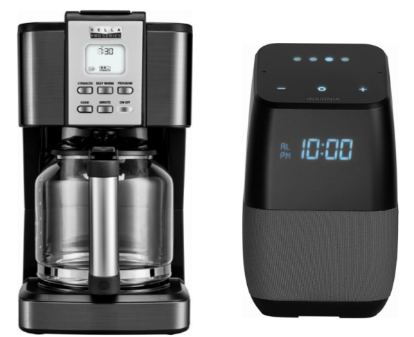 Bella Pro Series 14-Cup Stainless Steel Coffeemaker Only $29.99 (Reg $60) + Free Insignia Bluetooth Speaker w/ Google Assistant ($99.99 Value)