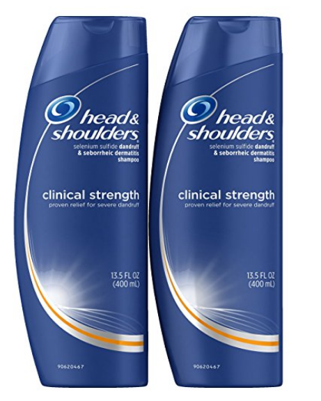 Head and Shoulders Clinical Strength Dandruff and Seborrheic Dermatitis Shampoo, 13.5 Fl Oz (Pack of 2) Only $7.97 at Amazon