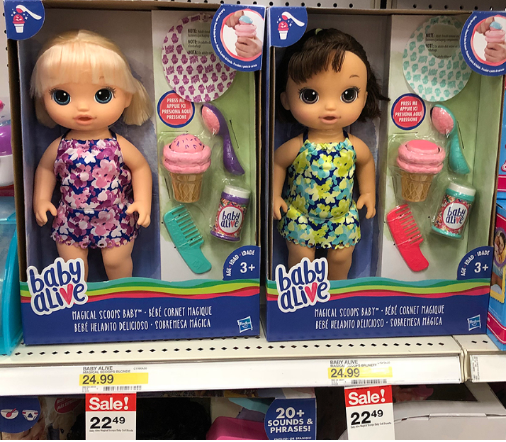 Baby Alive Magical Scoops Baby Doll As Low As $11.25 at Target