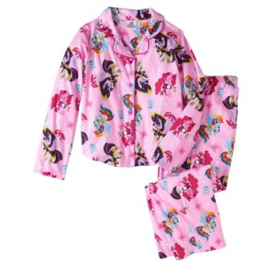 Walmart – My Little Pony Girls’ Button Down Top and Bottom Pajama 2-Piece Set Only $4.00 (Reg $8.50) + Free Store Pickup