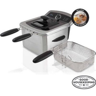 Walmart – Farberware 4L Deep Fryer, Stainless Steel Only $39.92 (Reg $49.99) + Free 2-Day Shipping