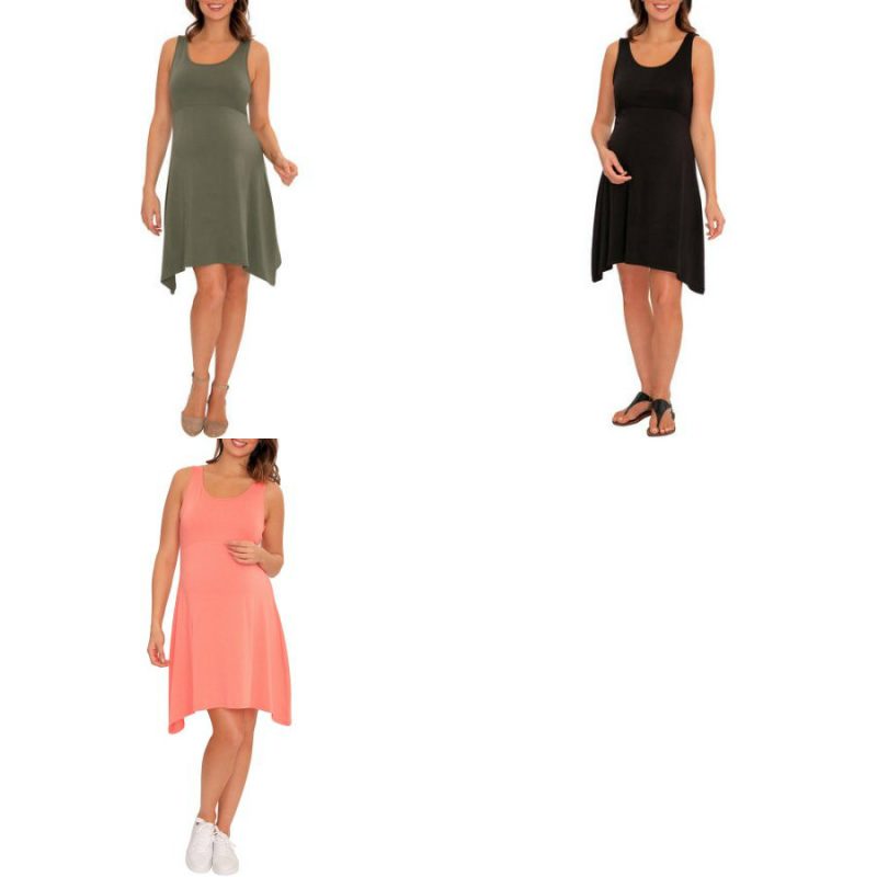 Walmart – Great Expectations Maternity Asymmetrical Tank Top Dress Only $13.44 (Reg $15.98) + Free Store Pickup