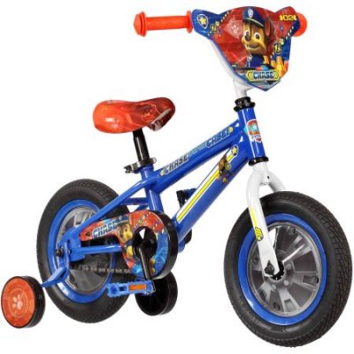 Walmart – 12″ Paw Patrol Bike Featuring Chase Only $53.25 (Reg $59.00) + Free Shipping