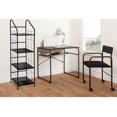 Walmart – Your Zone All In One Storeage and Desk Room Solution, Black Only $78.00 (Reg $104.00) + Free Shipping