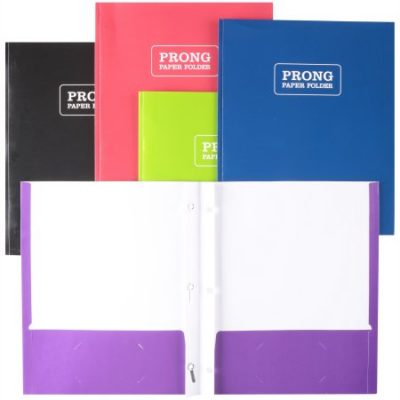 Walmart – Pen+Gear™ Set of 25 Prong Paper Folder Only $1.74 (Reg $3.60) + Free Store Pickup