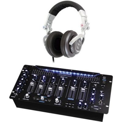 Walmart – Pyle Pro PYD1964B 6-Channel Bluetooth DJ Mixer with Pyle Pro PHPDJ1 Professional DJ Turbo Headphones Only $143.06 (Reg $199.98) + Free 2-Day Shipping