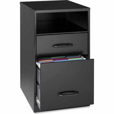 Walmart – Lorell SOHO 18″ 2-Drawer Vertical File Cabinet, Black Only $49.49 (Reg $79.90) + Free Store Pickup