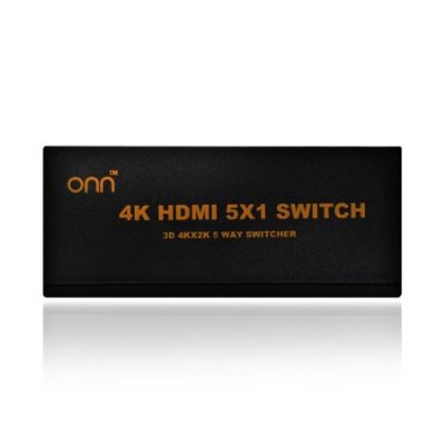 Walmart – ONN 5-Port High Speed HDMI Switch with IR Wireless Remote and AC Power Adapter Only $39.99 (Reg $69.99) + Free 2-Day Shipping