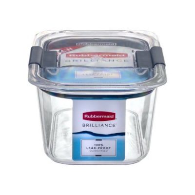 Walmart – Rubbermaid Brilliance Medium Deep Container, 1.0 CT Only $4.49 (Reg $7.98) + Free Store Pickup