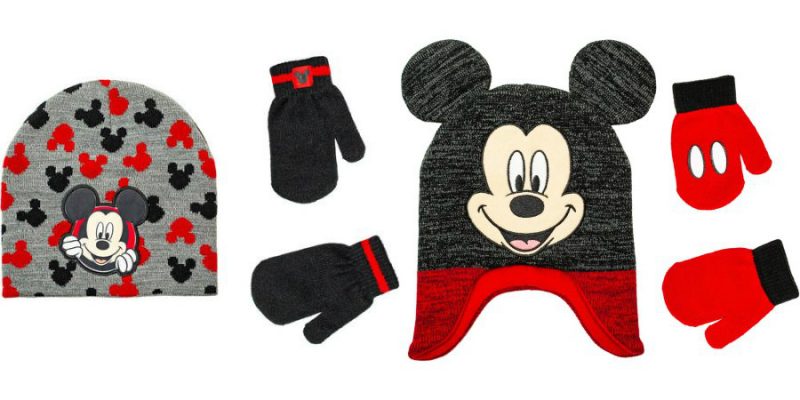 Walmart – Mickey Infant Toddler Boy Hat and Mitten Set Only $3.97 (Reg $7.87) + Free Store Pickup