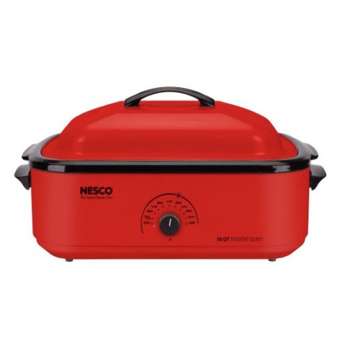 Walmart – Nesco 22-Pound Porcelain Roaster Oven, 18-Quart Capacity, Red Only $55.12 (Reg $79.99) + Free 2-Day Shipping