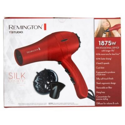 Walmart – Remington T Studio Silk Ceramic Ionic AC Professional Hair Dryer with Diffuser Attachment, D2045 Only $27.96 (Reg $29.99) + Free Store Pickup