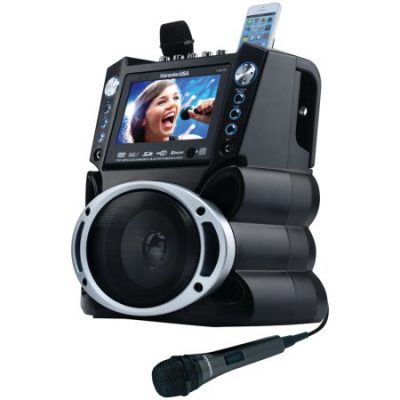 Walmart – Karaoke USA GF840 Complete Bluetooth Karaoke System – 35 Watt Power Output includes 2 Microphones, Remote Control, 7” Color Screen, Record Function.  Only $125.72 (Reg $199.99) + Free Shipping