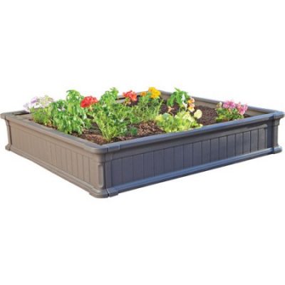 Walmart – Lifetime 4′ x 4′ Raised Garden Bed, Brown Only $69.98 (Reg $89.99) + Free Shipping