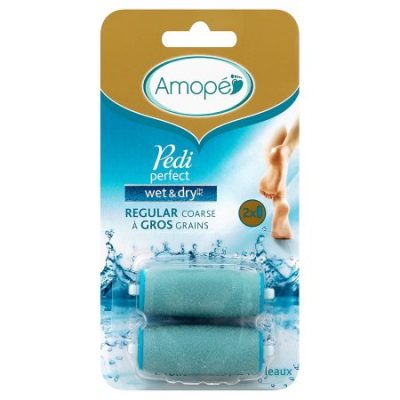 Walmart – Amope Pedi Perfect Wet & Dry Rechargeable Foot File Refills, 2 Count, Regular Coarse Only $14.84 (Reg $18.89) + Free Store Pickup