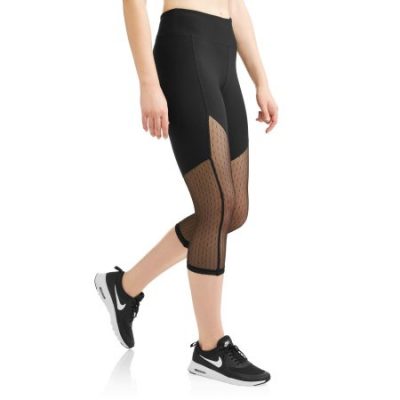 Walmart – N.Y.L. Sport Women’s Active Powermesh Insert Performance Capri Legging Only $5.00 (Reg $11.96) + Free Store Pickup