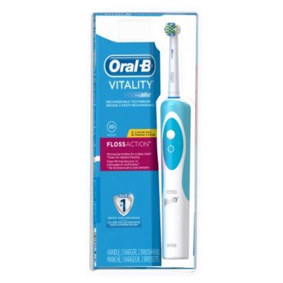 Walmart – Oral-B Vitality Floss Action Rechargeable Electric Toothbrush 1 Count Only $19.97 (Reg $28.97) + Free Store Pickup