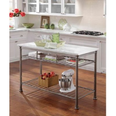 Walmart – Home Styles Orleans Kitchen Island with Marble Top Only $375.00 (Reg $519.72) + Free Shipping