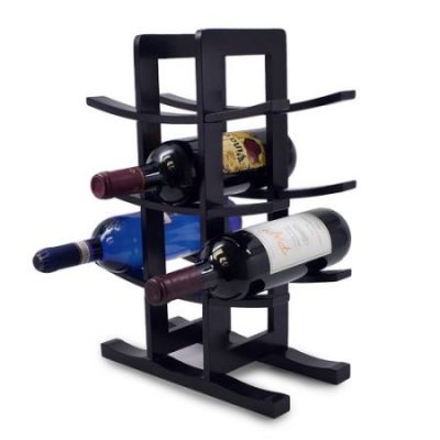 Walmart – Sorbus Bamboo Wine Rack, Holds 12 Bottles of Your Favorite Wine, Sleek and Chic Looking Wine Rack Only $15.99 (Reg $17.33) + Free Store Pickup