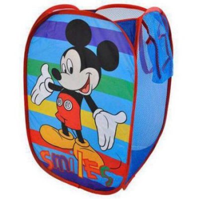 Walmart – Disney Mickey Mouse Collapsible Storage Pop Up Hamper Only $6.99 (Reg $12.66) + Free Store Pickup