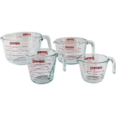 Walmart – Pyrex 4-Piece Measuring-Cup Set Only $24.71 (Reg $31.00) + Free Store Pickup