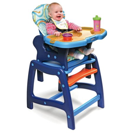 Walmart – Badger Basket – Envee Baby High Chair with Playtable Conversion, Blue Only $93.99 (Reg $114.94) + Free Store Pickup