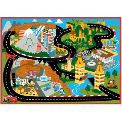 Walmart – Disney Cars Mount Fuji Game Rug, 44″ x 31.5″ Only $15.63 (Reg $19.99) + Free Store Pickup