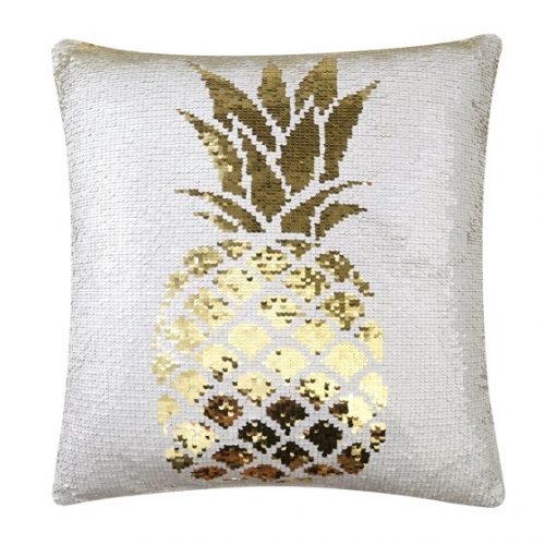 Walmart – Mainstays Gold Sparkle Pineapple Sequin Throw Pillow Only $8.50 (Reg $12.88) + Free Store Pickup