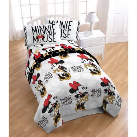 Walmart – Disney Minnie Mouse Twin Bed in a Bag 5 Piece Bedding Set with BONUS Tote Only $34.98 (Reg $52.01) + Free Store Pickup