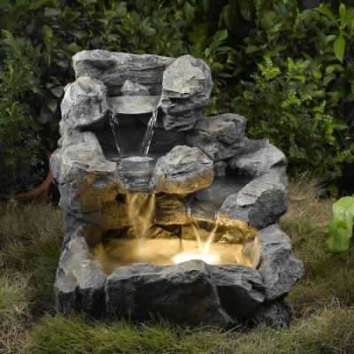 Walmart – Rock Creek Cascading Outdoor/Indoor Fountain with Illumination Only $128.18 (Reg $188.99) + Free Shipping