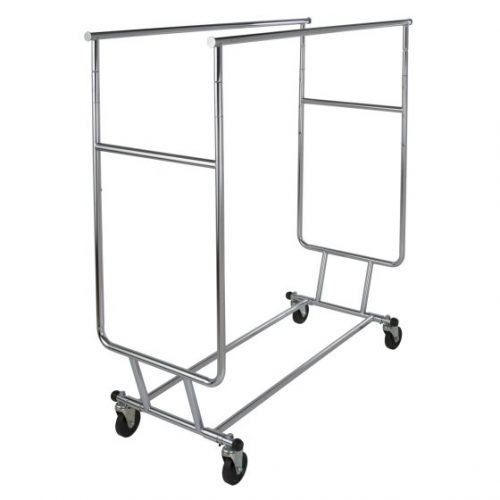 Walmart – Econoco Double Hangrail Rolling Clothes Rack- Heavy Duty Collapsible Clothing Rack Only $96.95 (Reg $110.72) + Free Shipping