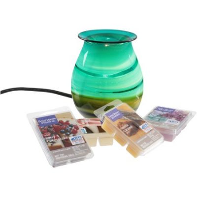 Walmart – Better Homes and Gardens® Marina Art Glass Warmer and Wax Gift Set 5 pc Pack Only $22.20 (Reg $23.58) + Free Store Pickup