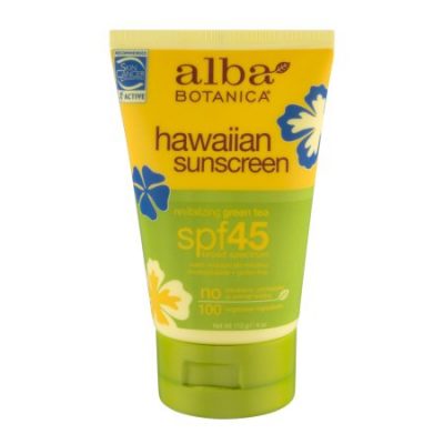 Walmart – Alba Botanica Hawaiian Green Tea Sunscreen SPF 45, 4 Oz Only $6.93 (Reg $8.78) + Free Store Pickup