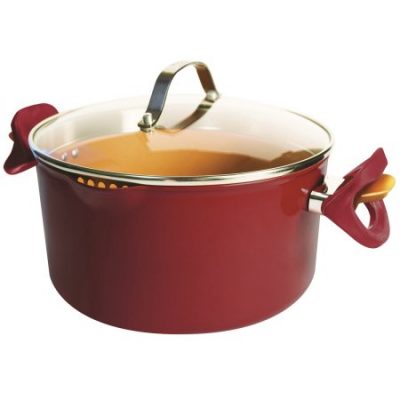 Walmart – As Seen on TV Red Copper Pasta Pot Only $19.88 (Reg $29.88) + Free Store Pickup