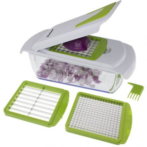 Walmart – Freshware 4-in-1 Onion, Vegetable, Fruit and Cheese Chopper with Storage Lid, KT-405 Only $13.99 (Reg $14.98) + Free Store Pickup