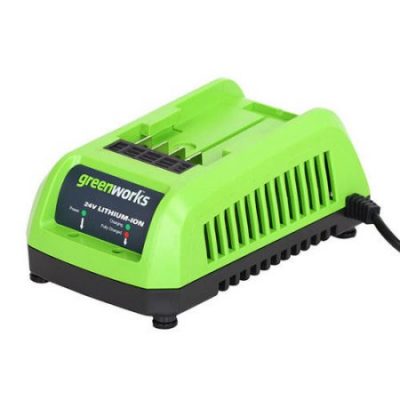 Walmart – Greenworks 24V Lithium Ion Battery Charger 29862 Only $24.00 (Reg $26.36) + Free Store Pickup