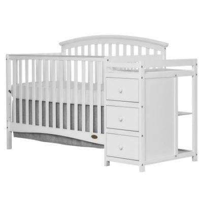 Walmart – Dream On Me Niko 5 in 1 Convertible Crib with Changer White Only $219.99 (Reg $379.40) + Free Shipping