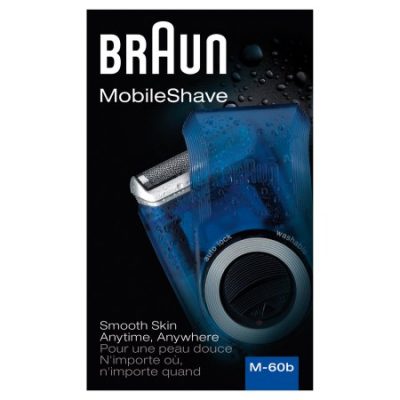 Walmart – Braun Mobile Shaver – M60b Only $17.00 (Reg $17.97) + Free Store Pickup