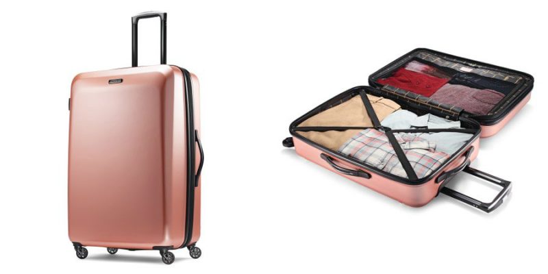 Walmart – American Tourister Moonlight Rose Gold Hardside Spinner, 28″ Only $90.99 (Reg $99.99) + Free Shipping