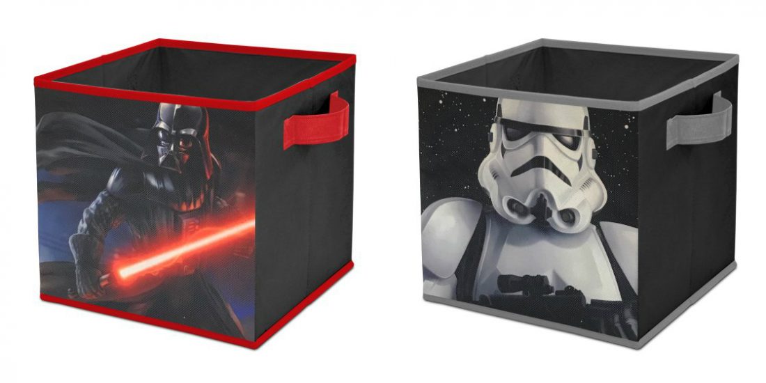 Walmart – Star Wars Set of 2 Storage Collapsible Cubes Only $5.79 (Reg $7.24) + Free Store Pickup