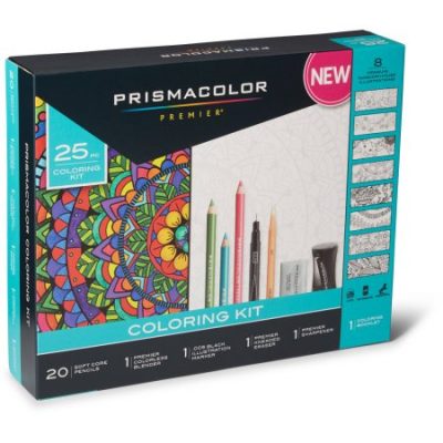 Walmart – Prismacolor Premier Adult Coloring Book Kit – 25 Piece Set Only $9.91 (Reg $24.97) + Free Store Pickup