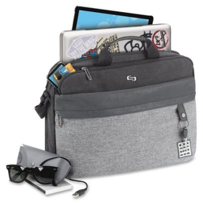 Walmart – Solo Urban Carrying Case (Briefcase) for 15.6″ Notebook – Black, Gray Only $32.56 (Reg $39.99) + Free Store Pickup